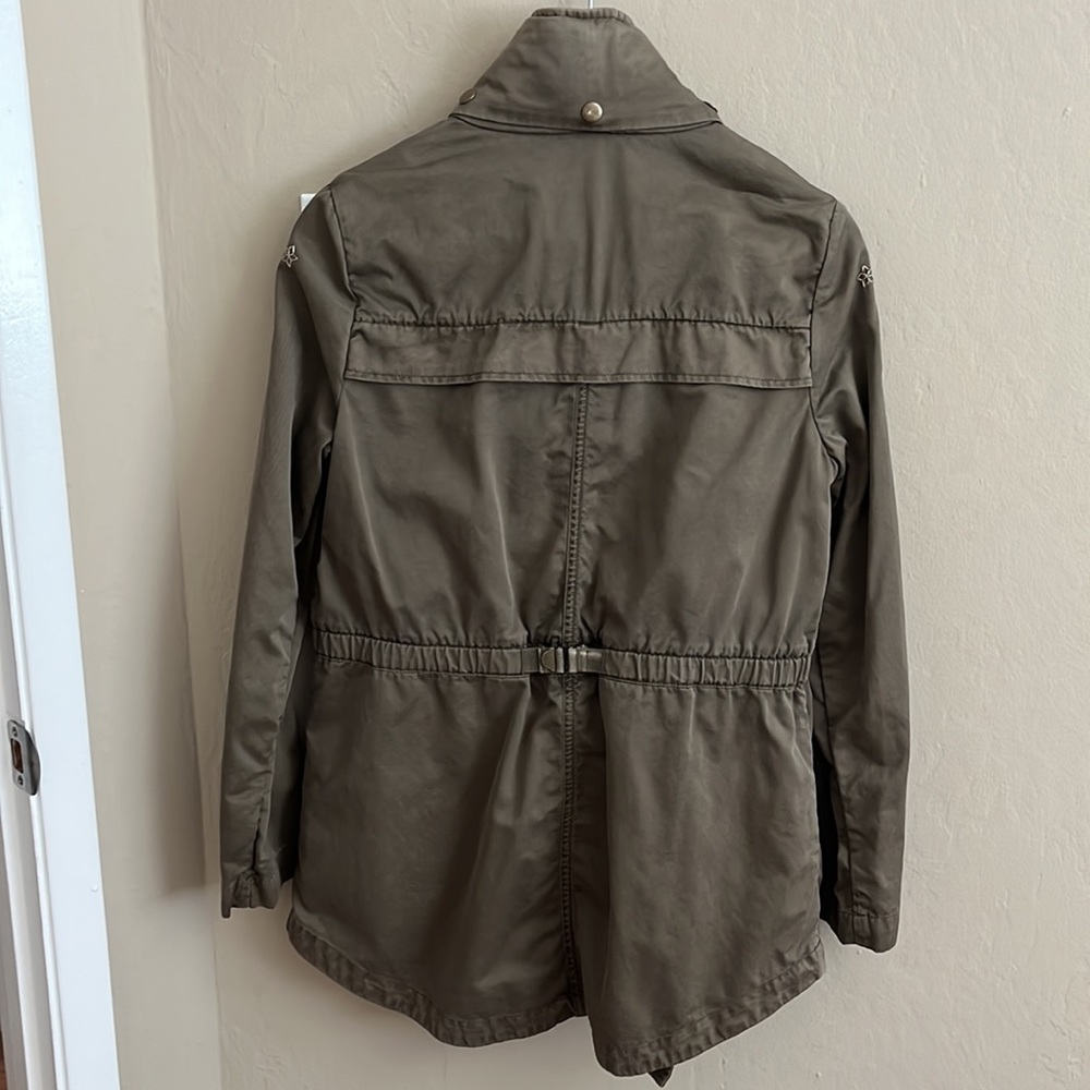 Joie Iban Patchwork Cotton Utility Jacket - image 8